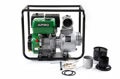 Мотопомпа WP-100 13л.с. 100 м³/ч 25м бензиновая 4-х тактн. APRO-[articul]