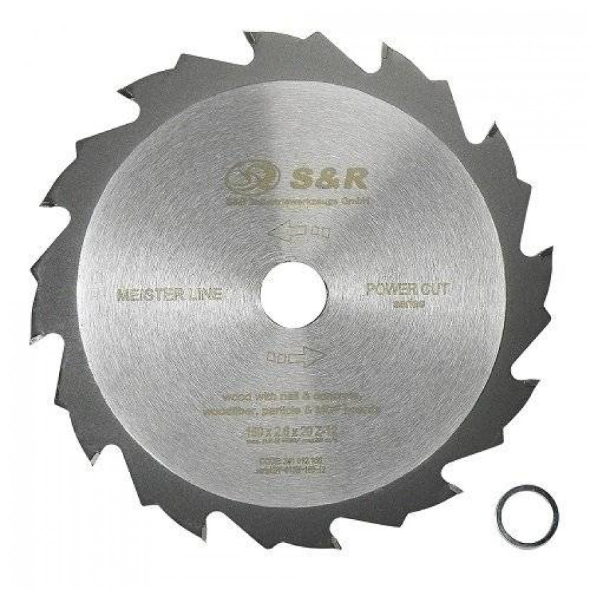 Диск пиляльний S & R Meister Power Cut 160x20 16 x2,6 мм-241012160