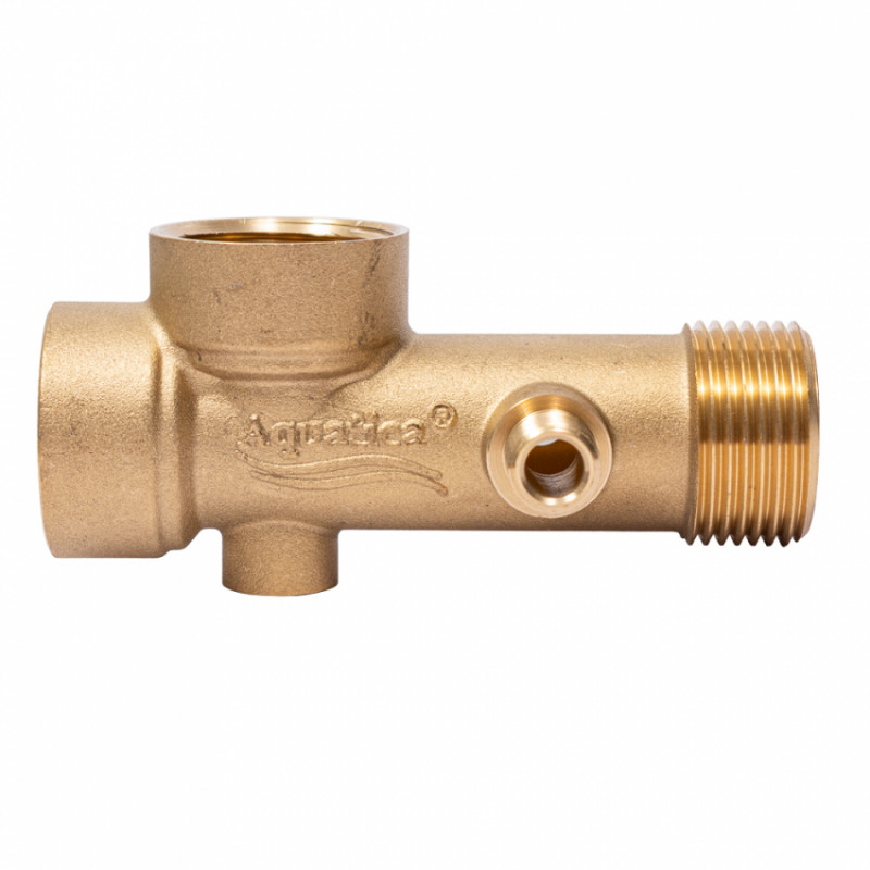 З'єднувач шестививідний 110мм 1"Мx¼М"x¼"Мx1"Fx1"Fx¼"F AQUATICA (779625)-779625