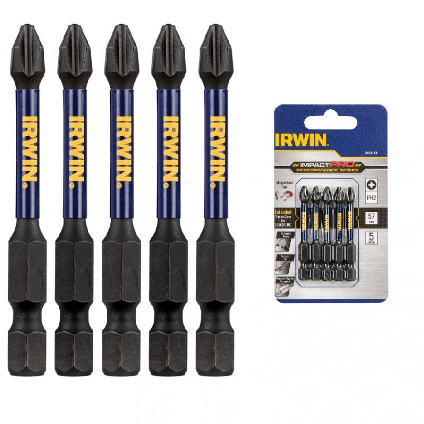 Біта IMPACT PRO PERF 57MM PH2 PK5-IW6061308