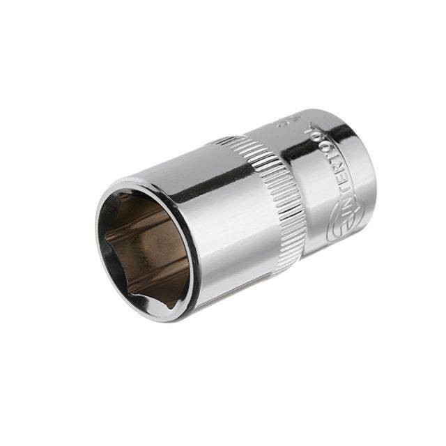 Головка шестигранна 1/4", 8×25 мм, Cr-V, STORM INTERTOOL ET-0438-ET-0438