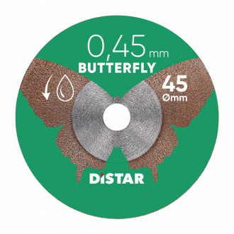 Круг алмазний вiдрiзний 1A1R 45x0,45x5,8H Butterfly-[articul]