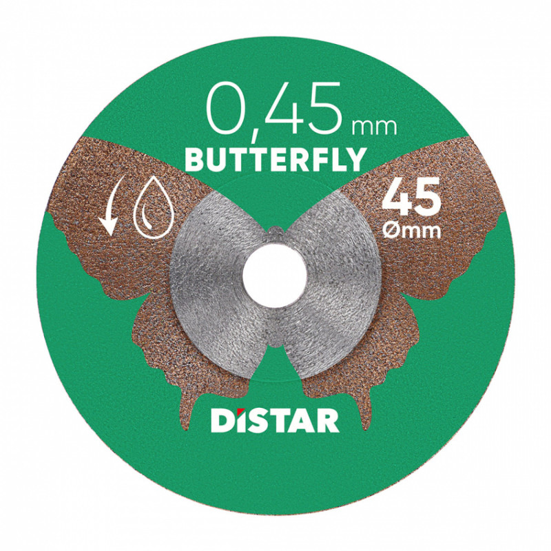 Круг алмазний вiдрiзний 1A1R 45x0,45x5,8H Butterfly-11143158074