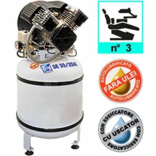 Компресор безоливовий  DE 50/254 FIAC 8 бар, продуктивність 11,28 м3/годину-1121690038