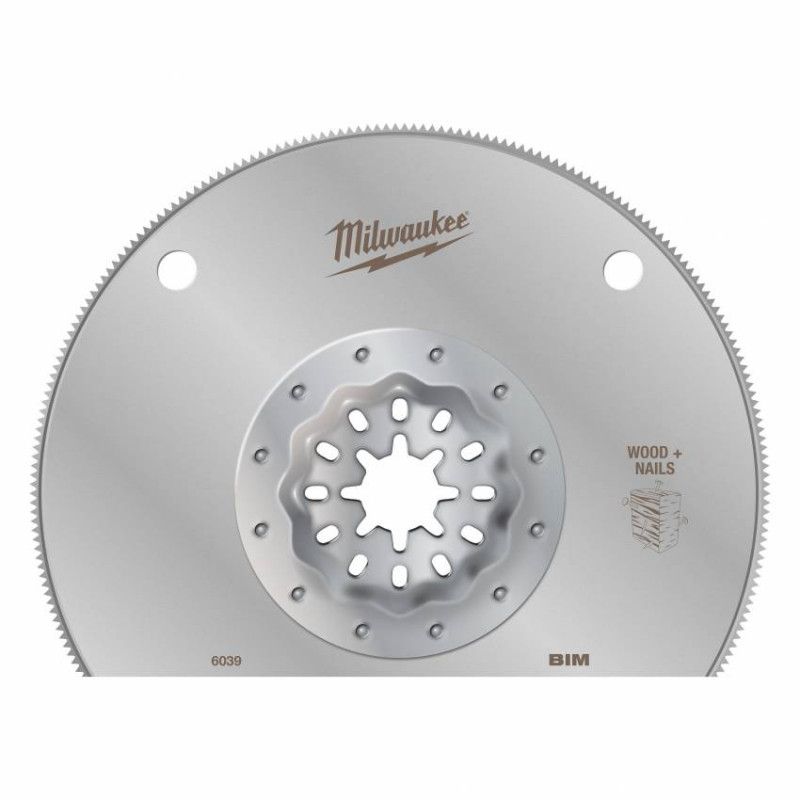 Полотно BiM STARLOCK MILWAUKEE для б/функціонального інструмента, 35x42мм/3С (деревина) 2-48906017