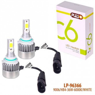 Лампи PULSO C6/LED/HB4 9006 P22D/2*280°COB/12-24v36w/3800Lm/6000K-[articul]