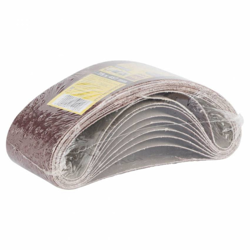 Стрічка шліфувальна нескінченна 10шт 75х457 зерно 100 Sigma (9151101)-9151101