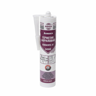 Герметик акриловий білий 280мл (530г) ОАЕ ASMACO (2732841)-[articul]