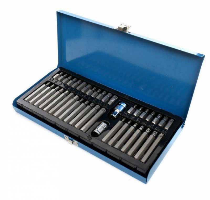 Набір торцевих, шліцьових та шестигранних головок, 40 шт TAGRED TA1205-TA1205