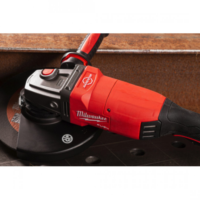 Шліфмашина кутова акумуляторна MILWAUKEE Ø230мм M18 ONEFLAG230XPDB-122C (ЗП+2ак.Х12Аг+кейс) FORGE™-4933499242