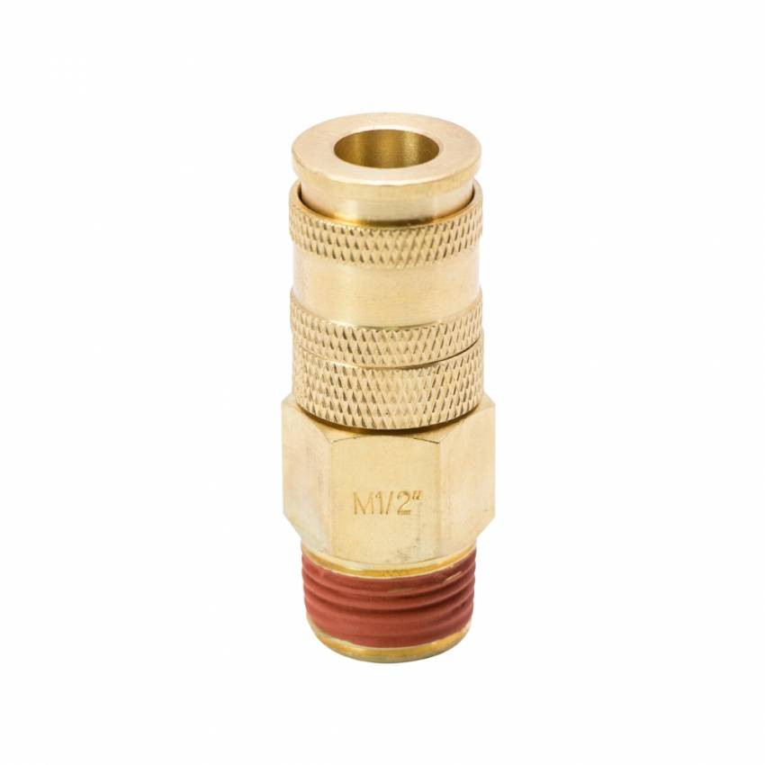 З'єднання швидкознімне посилене з фіксатором 1/2" (латунь) Sigma (7021631)-7021631