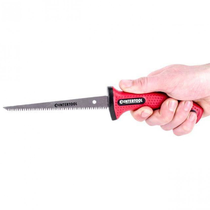 Ножівка для гіпсокартонних плит 150 мм, 7 зуб.*1" INTERTOOL HT-3121-HT-3121