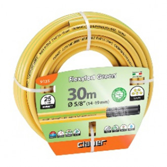 Шланг поливальний 5/8&quot; 30м Flexyfort Green, жовтий з зел. полосою-[articul]