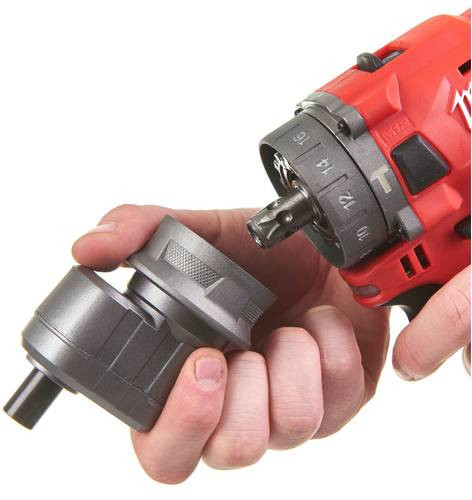 Дриль-шуруповерт з ударом акумуляторна MILWAUKEE, M12 FPDX-202X, 37Нм, (зарядний пристрій, 2 акум.Х 2Ач, патрон FIXTEC, кейс)-4933464136