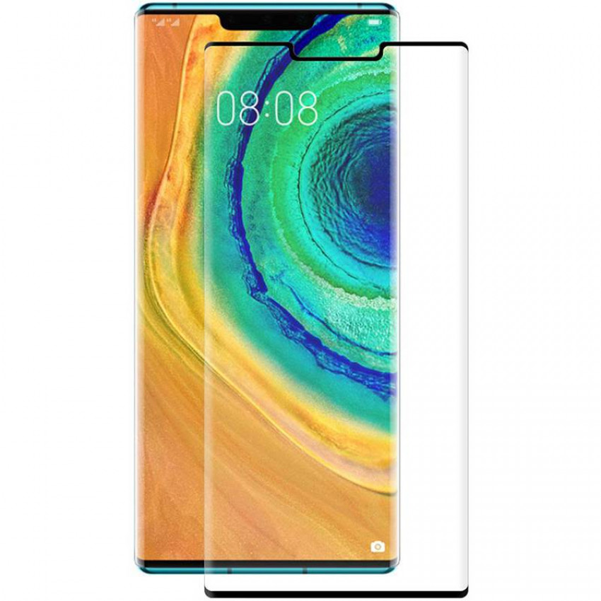 Захисне скло 3D PowerPlant для Huawei Mate 30 Pro, Black-GL607297