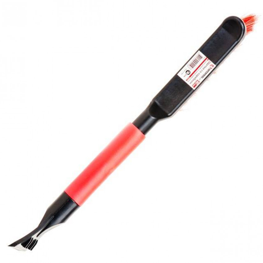 Щітка зі шкребком 40 см INTERTOOL AT-0111-AT-0111