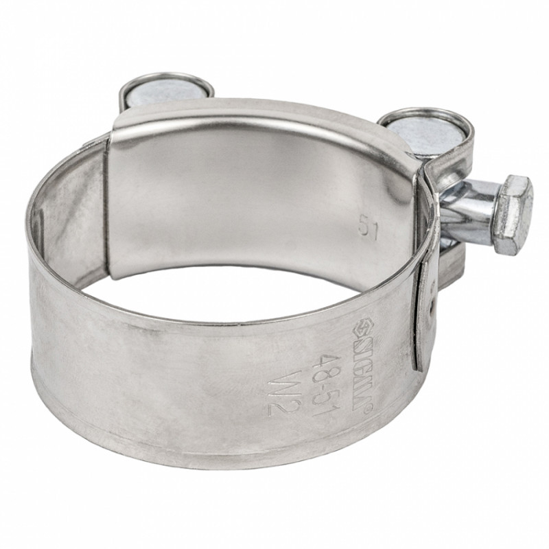Хомут силовий нержавіючий 22мм Ø48-51мм SIGMA (2508161)-2508161