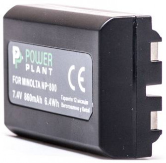 Акумулятор PowerPlant Minolta NP-800, EN-EL1 860mAh-[articul]