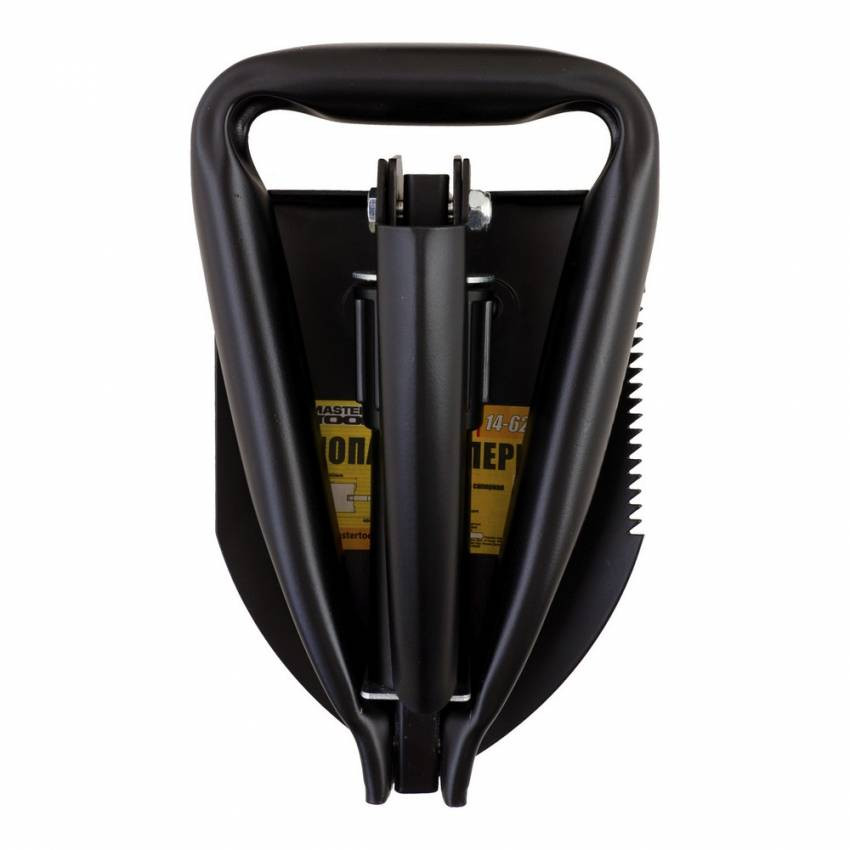 Лопата саперна MASTERTOOL 110х160х460 мм складна 14-6281-14-6281