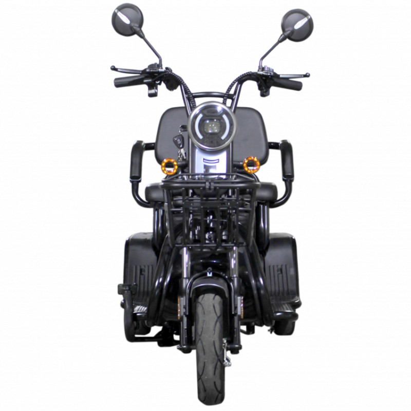 Електричний мопед AGAMI xk 650W/60V/20AH (DZM) (чорний)-