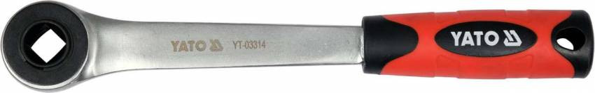 Ключ ступеневий з тріщаткою YATO : квадрат 1/2" для головок 3/8", 29/68", 1/2", 21/32", 27/32"-YT-03314