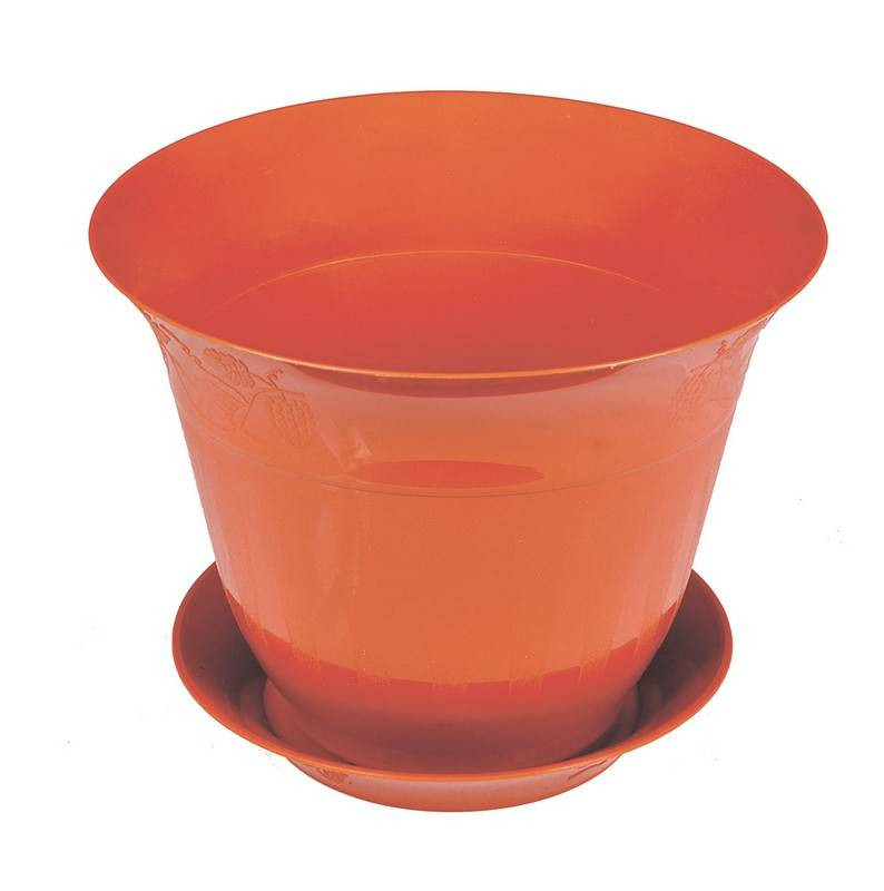 Горщик квітковий ГОСПОДАР "МОЛДОВА" Ø30 см коричневий 92-8048-92-8048