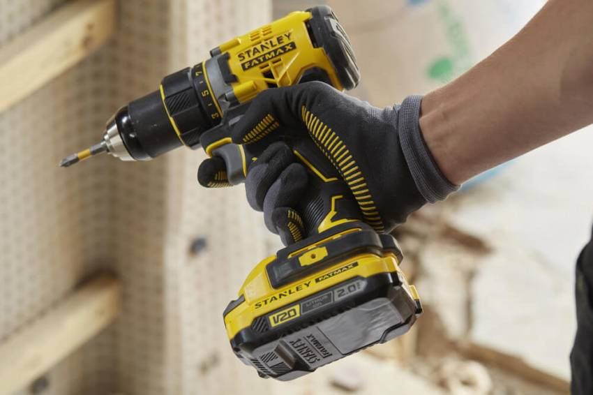Дриль-шурупокрут безщітковий акумуляторний STANLEY FATMAX SBD720D2K-SBD720D2K