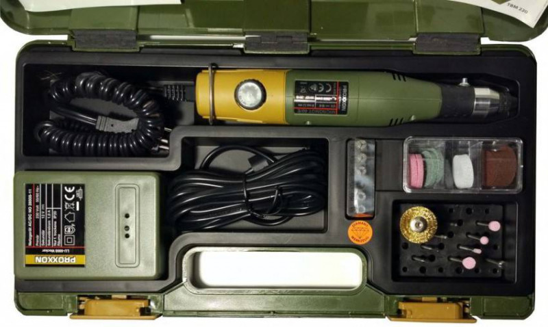 Набір моделіста (бормашина Micromot 60/E , трансф., 34 расх,, у валізі)-PRO-28515