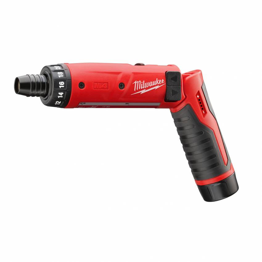 Викрутка акумуляторна MILWAUKEE M4 D-202B (зарядний пристрій, 2 акум.Х2Ач)-4933440475