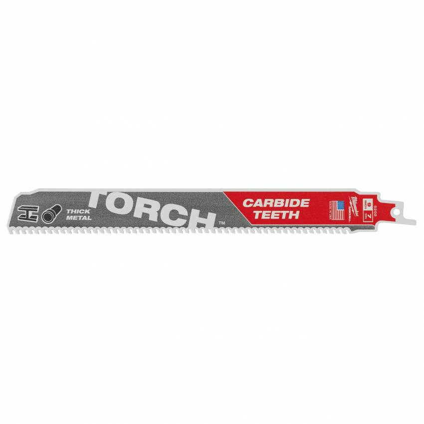 Полотно для шаб. пилки THE TORCH CARBIDE MILWAUKEE, 150x3, 6мм, (5шт)-48005501