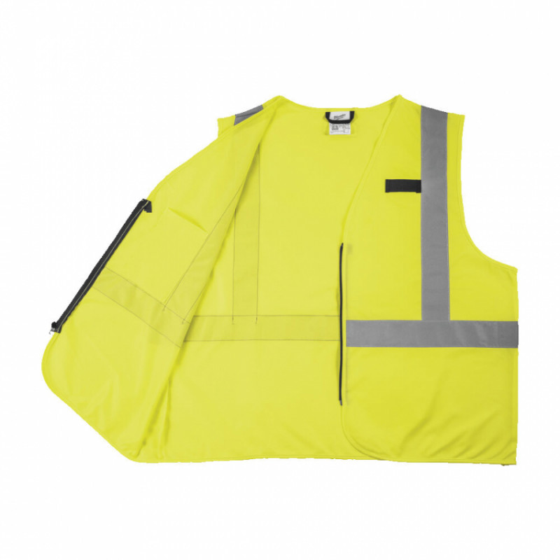 Жилет сигнальний Hi-Viz MILWAUKEE, жовтний, (S/M)-4932493994