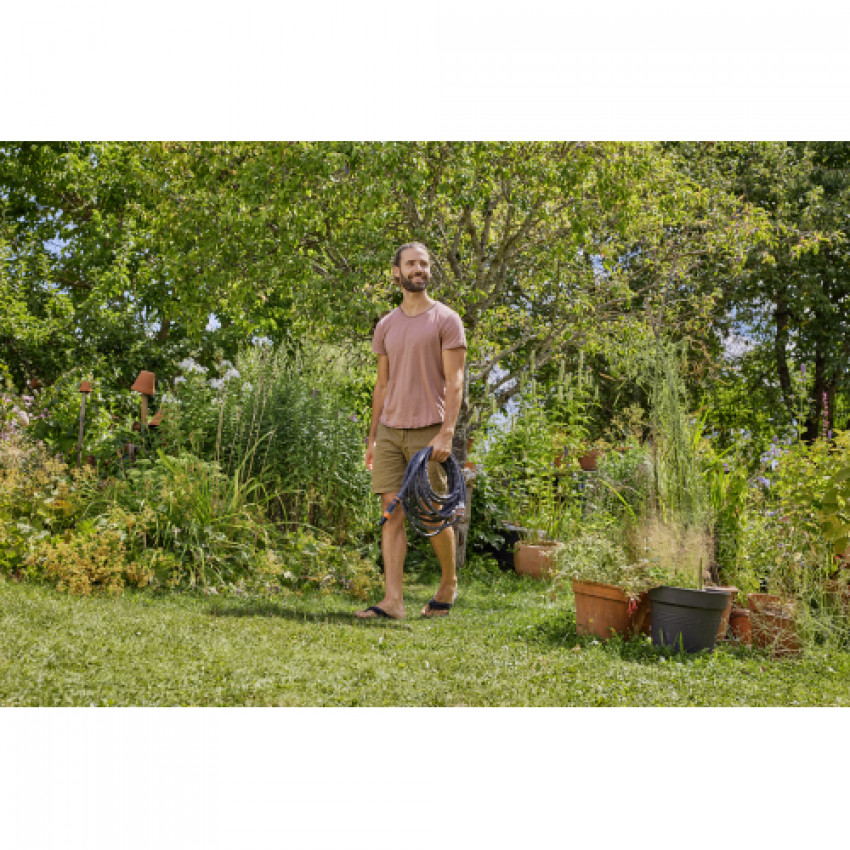 Шланг Gardena Liano Life Set текстильний садовий 13 мм 1/2&quot; 20 м-18450-20.000.00