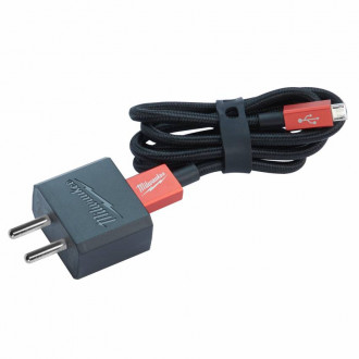 Зарядний пристрій Micro-USB MILWAUKEE, QUSB, 220В-[articul]