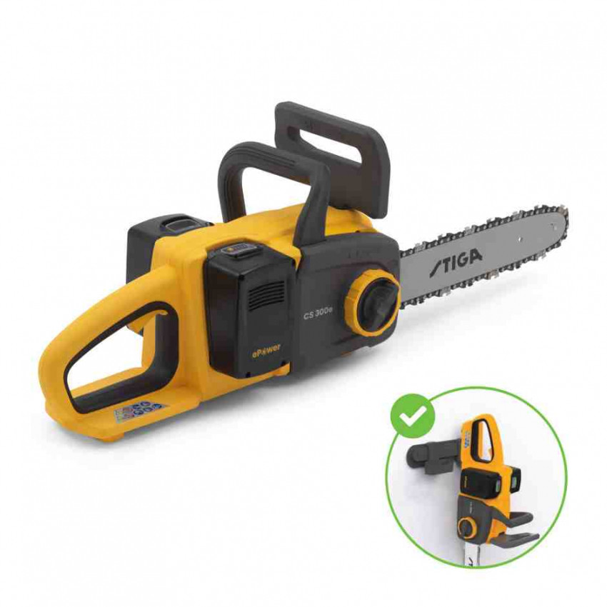 Пила ланцюгова акумуляторна безщіткова STIGA CS300eKit-CS300eKit