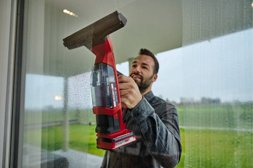 Очищуівч вікон акумуляторний Einhell BRILLIANTO Kit 2.0 Ah (3437100K)-