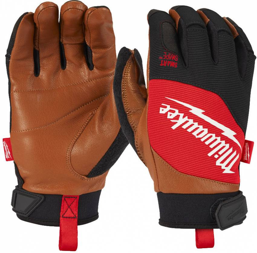 Рукавички MILWAUKEE зі шкіряними вставками, 11/XXL-4932471915