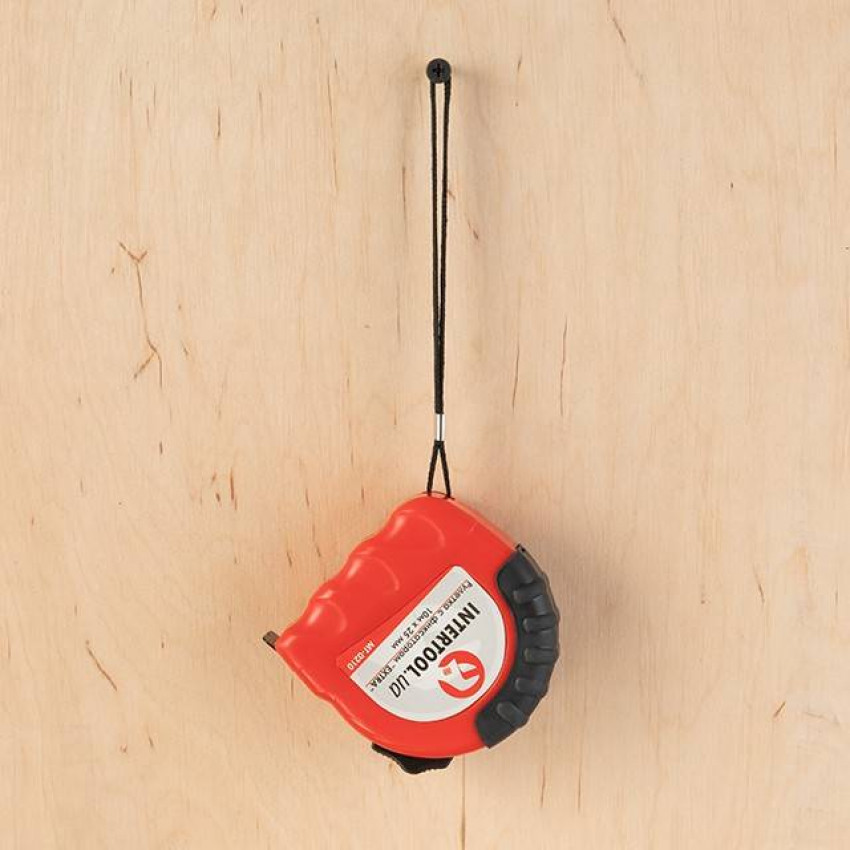 Рулетка з металевим полотном 10 м "EXTRA" INTERTOOL MT-0210-MT-0210