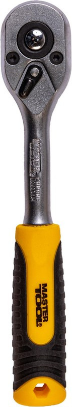 Набір насадок торцевих MASTERTOOL PROFI CrV 1/4"-1/2" тріскачка 72Т 111 шт кейс 78-5111-78-5111