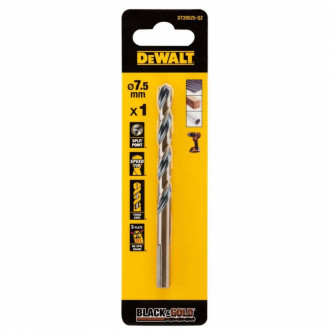 Свердло по металу EXTREME Black &amp; Gold DeWALT DT20525-[articul]