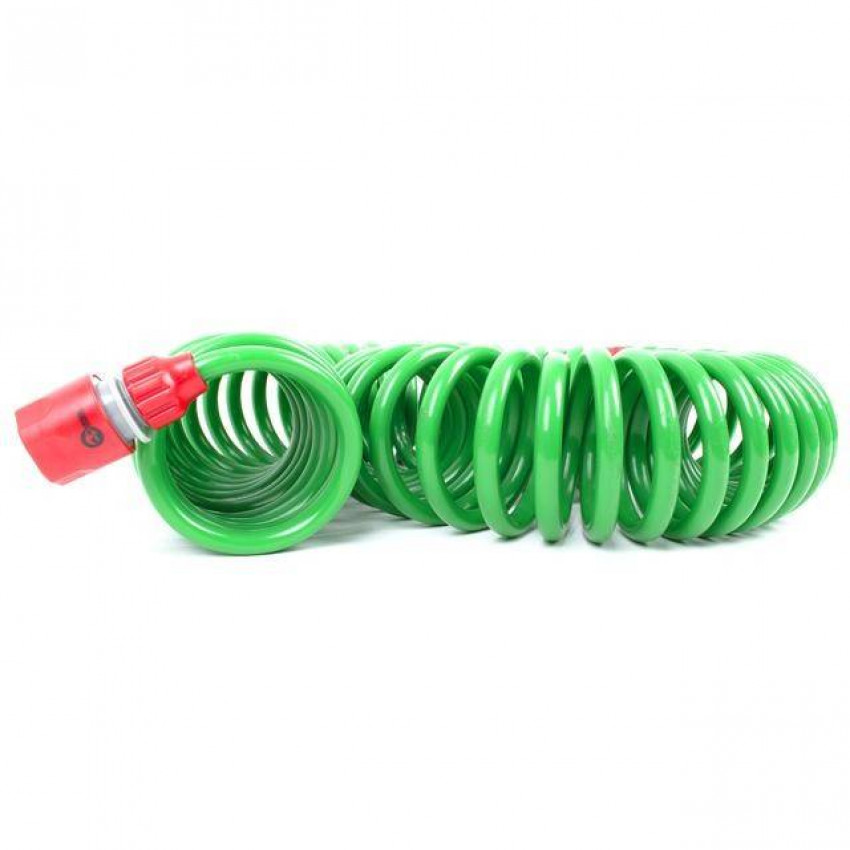 Шланг спіральний з конекторами, 15 м INTERTOOL GE-4002-GE-4002