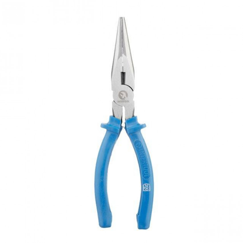 Довгогубці прямі 200 мм INTERTOOL HT-0123-HT-0123
