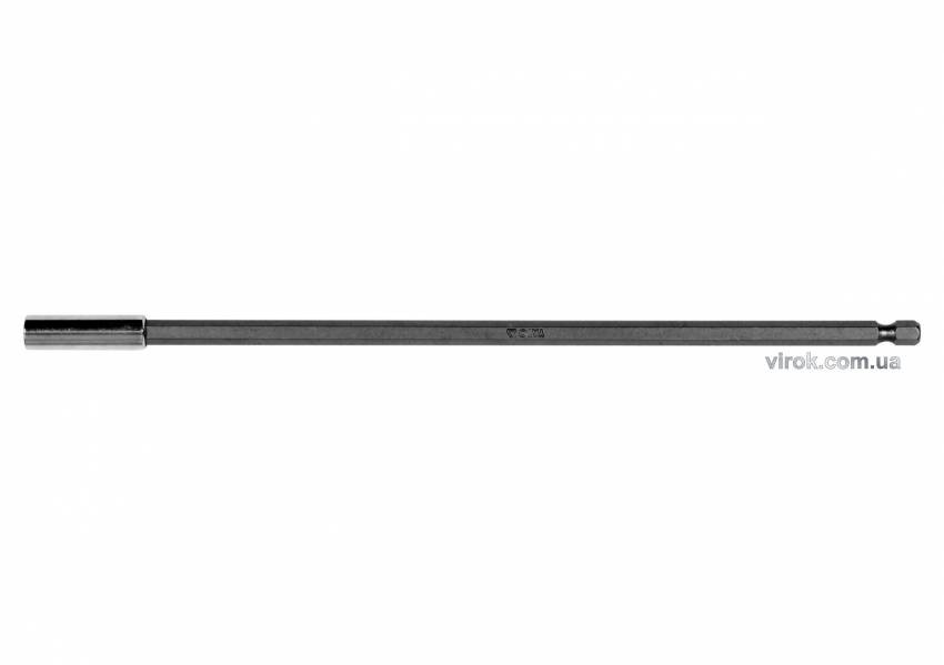 Тримач адаптер викруткових насадок YATO: HEX-1/4", L= 250 мм. магнітний-YT-04683