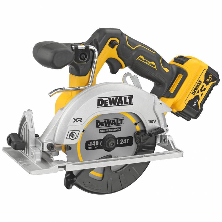 Пила дискова акумуляторна безщіткова DeWALT DCS512P2-DCS512P2