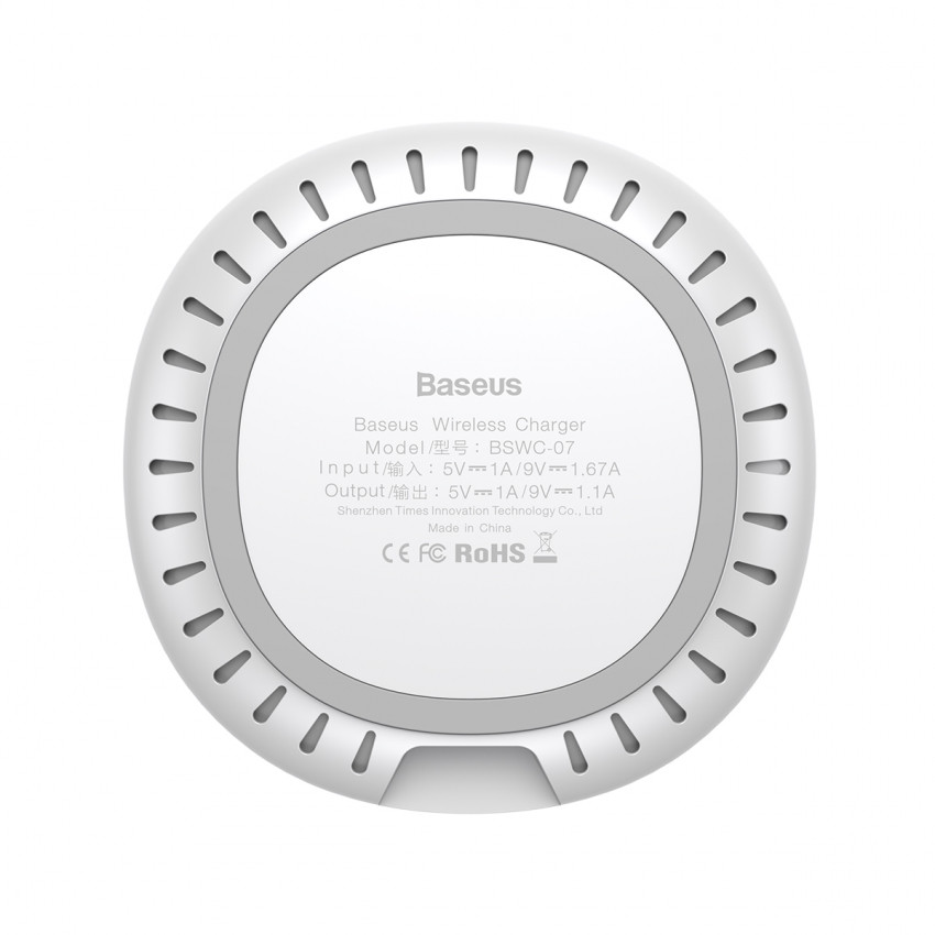 Бездротовий зарядний пристрій Baseus UFO White (WXFD-02)-
