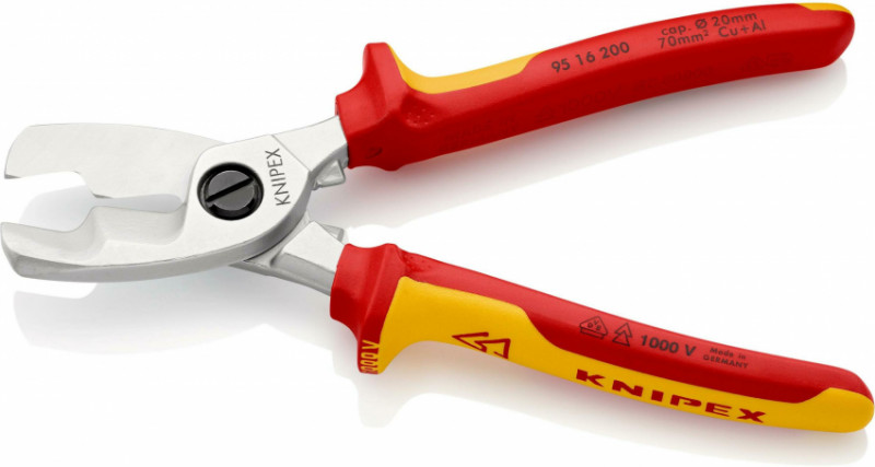 Ножиці для різки кабелів KNIPEX 95 16 200 SB-95 16 200 SB