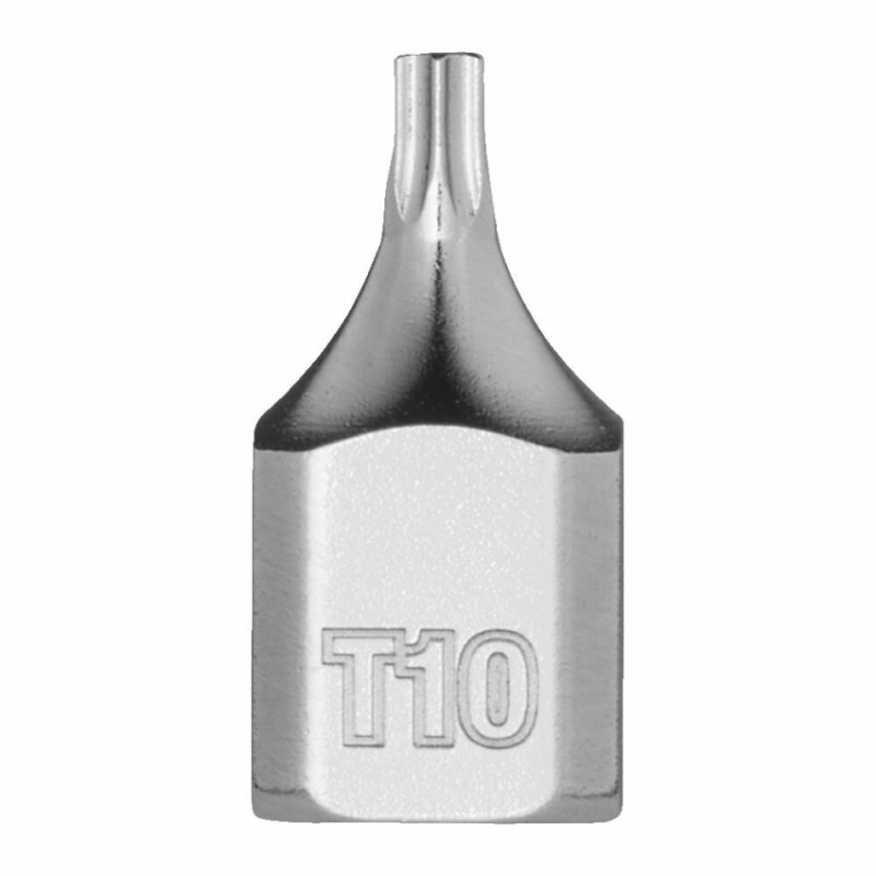 Головка торцева хромована 1/4'' MILWAUKEE укорочена з бітою Torx, T10-4932500463