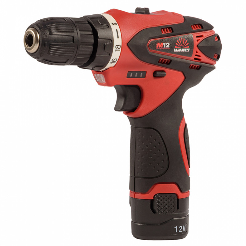 Дриль-шуруповерт акумуляторний Vitals AU 1221c Kit+-235336