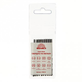 Свердло по металу HSS 3,0 (10 шт.) Vitals
