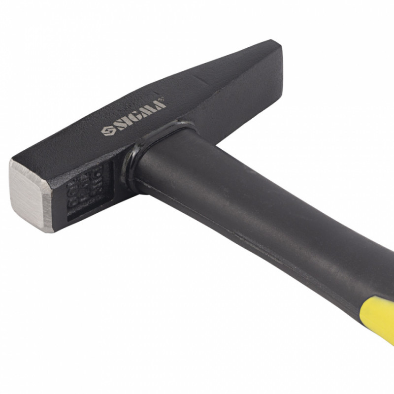 Молоток 100г слюсарна фібергласова ручка Sigma (4316011)-4316011
