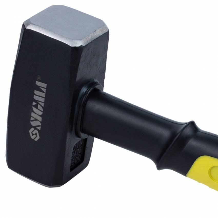 Кувалда 1500г фібергласова ручка Sigma (4311151)-4311151